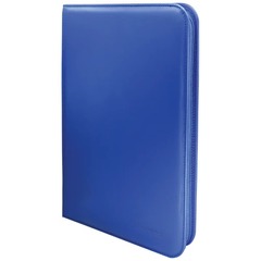 Vivid Blue 9-Pocket Zippered PRO-Binder